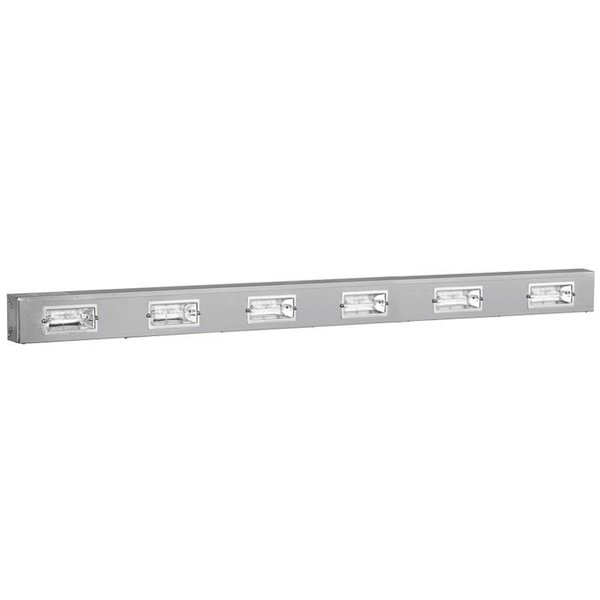 Warmhoudlamp | 6 Lampen | Inomak Warmhoudkast | RVS | 1752x122x60(h)mm