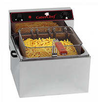 CaterChef Friteuse | Elektrisch | 10L | 6kW (400V) | 435x430x310(h)mm 