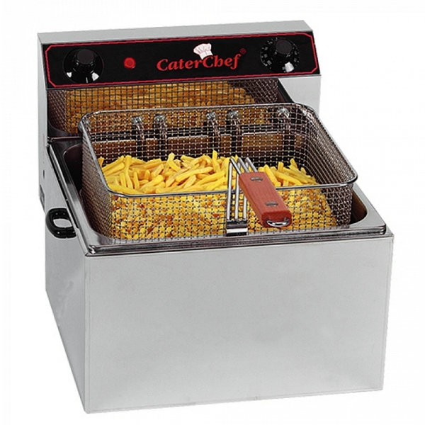 Friteuse | Elektrisch | 10L | 6kW (400V) | 435x430x310(h)mm