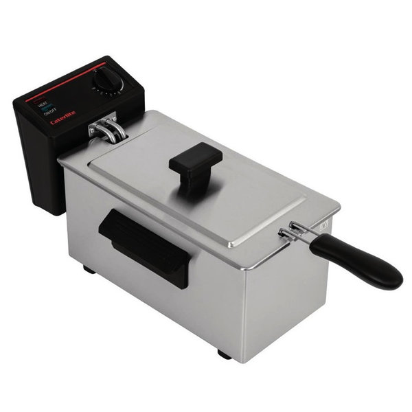 Friteuse | Elektrisch | 3.5L | 130°C/190°C | 2kW (230V) | 232x429x240(h)mm