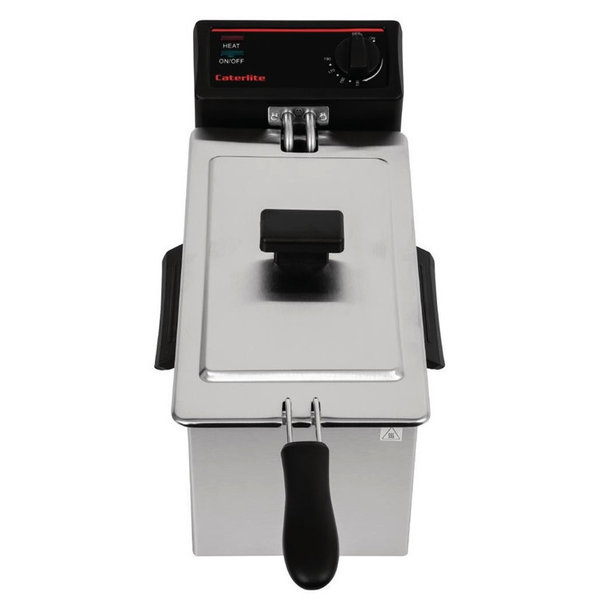 Friteuse | Elektrisch | 3.5L | 130°C/190°C | 2kW (230V) | 232x429x240(h)mm