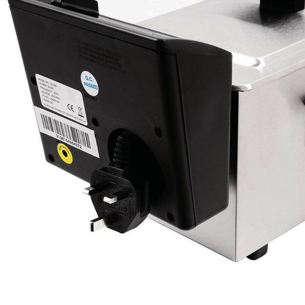 Friteuse | Elektrisch | 3.5L | 130°C/190°C | 2kW (230V) | 232x429x240(h)mm