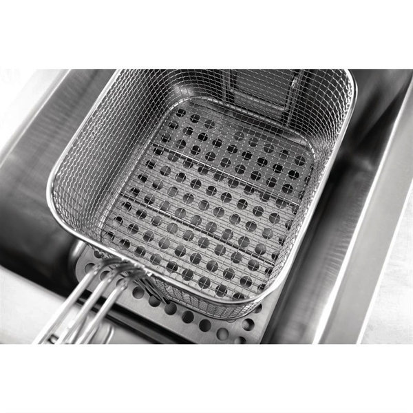 Inductiefriteuse | Elektrisch | 7.5L | 60°C/190°C | 3kW (230V) | Aftapkraan | 290x440x415(h)mm