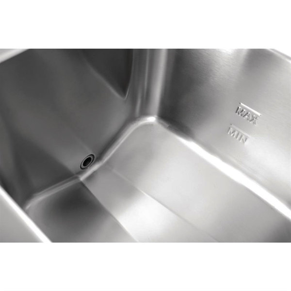 Inductiefriteuse | Elektrisch | 7.5L | 60°C/190°C | 3kW (230V) | Aftapkraan | 290x440x415(h)mm