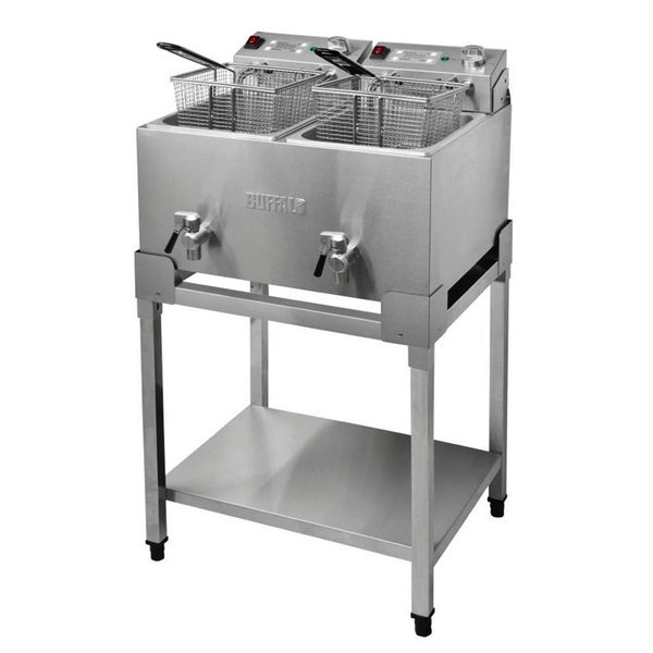 Onderstel | Buffalo Friteuse GAS-FC375 | RVS | Bodemschap | 575x465x670(h)mm