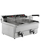 CombiSteel Friteuse | Elektrisch | 8+8L | 6.6kW (2x 230V) | Aftapkranen | 630x505x355(h)mm 