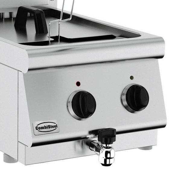 Friteuse | BASE 700 | Elektrisch | 10L | 7.5kW (400V) | Aftapkraan | 400x700x300(h)mm