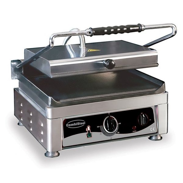 Contact/Paninigrill Glad | 2.5kW | Grillplaten gietijzer/geëmailleerd | 410x500x300(h)mm