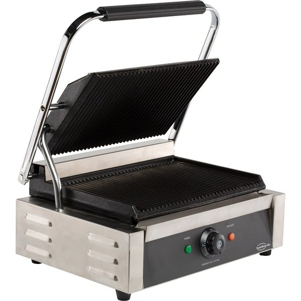 Contact/Paninigrill Geribd | 2.2kW | Grillplaten | 440x410x190(h)mm