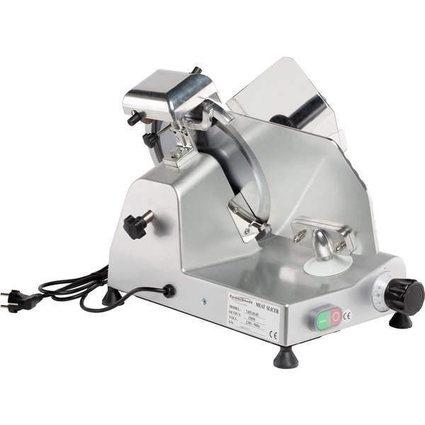 Vleessnijmachine | Schuin | Mes Ø250mm | Snijdikte 0-10mm | 494x402x398(h)mm