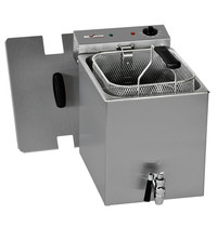 Diverso by Diamond  Friteuse | Elektrisch | 8L | 0°C/190°C | 3kW (230V) | Aftapkraan | 265x445x350(h)mm