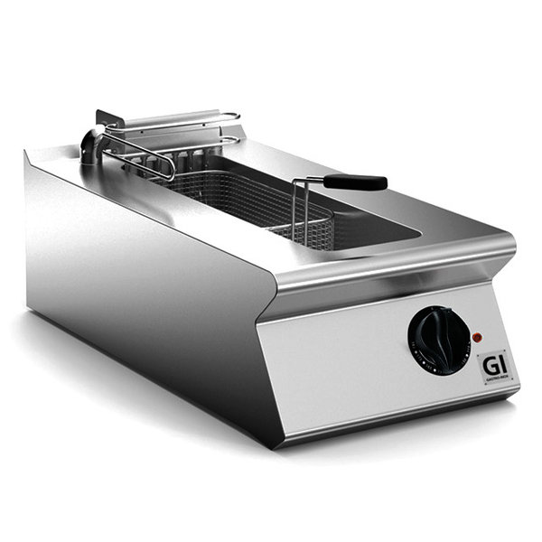 Friteuse | HP 700 | Elektrisch | 10L | 100°C/185°C | 9kW (400V) | Aftapkraan | 400x730x250(h)mm