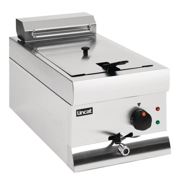 Friteuse | SILVERLINK 600 | Elektrisch | 9L | 130°C/190°C | 3kW (230V) | Aftapkraan | 300x600x335(h)mm