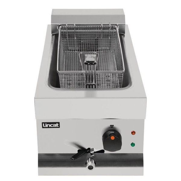 Friteuse | SILVERLINK 600 | Elektrisch | 9L | 130°C/190°C | 3kW (230V) | Aftapkraan | 300x600x335(h)mm