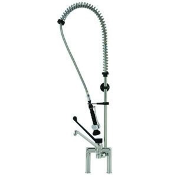 Voorspoeldouche | Elleboogbediening | RVS | Flexibele Hals | 400x1150(h)mm