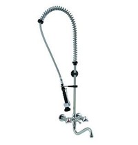 CombiSteel Voorspoeldouche | Wandmodel | RVS | Flexibele Hals | 400x1000(h)mm