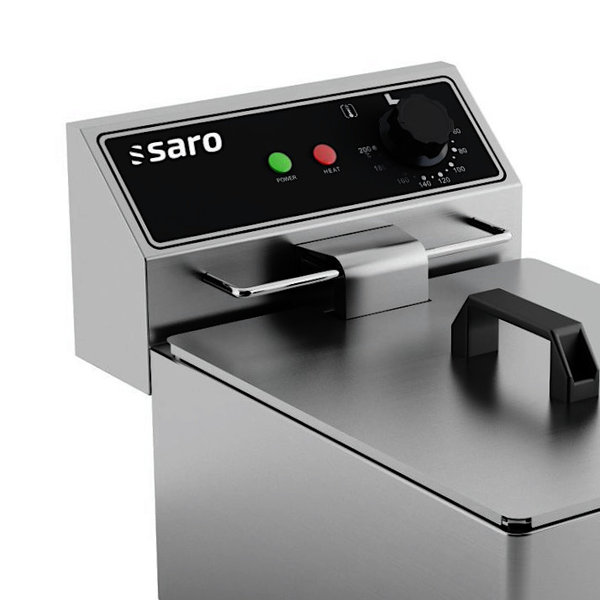 Friteuse | MODELL EF | Elektrisch | 6L | 60°C/200°C | 3kW (230V) | 290x440x290(h)mm