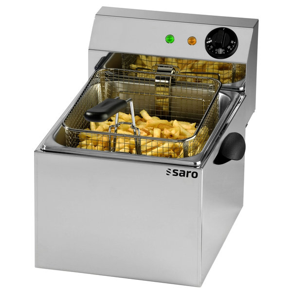 Friteuse | PROFRI | Elektrisch | 6L | 70°C/180°C | 3.25kW (230V) | 335x430x310(h)mm