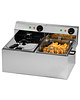 Saro Friteuse | PROFRI | Elektrisch | 6+6L | 70°C/180°C | 6.5kW (2x 230V) | 610x430x310(h)mm 