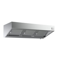 CombiSteel Afzuigkap | Motor + Regelaar | Verlichting | 1500m³/h | 230V (147W) | 1000x1100x540(h)mm