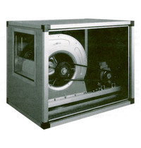 Diamond Centrifugale Ventilator | 3500 m3/u | Riemgedreven + 2 snelheden | 0.74kW | 400V | 600x800x600(h)mm