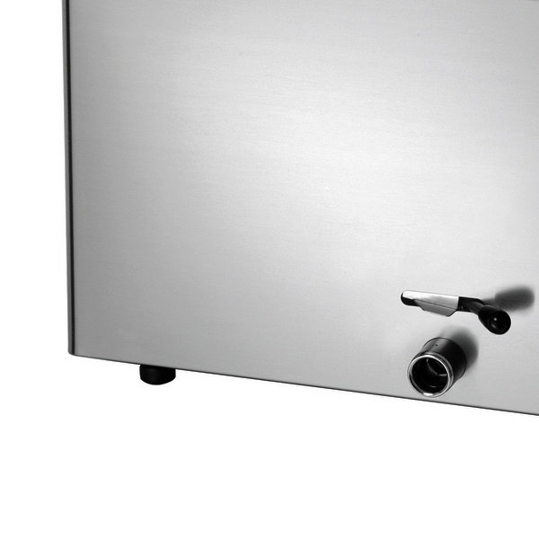 Deegwaren-/Visfriteuse | SERIE BF | Elektrisch | 16L | 50°C/190°C | 9kW (400V) | Aftapkraan | 560x470x400(h)mm