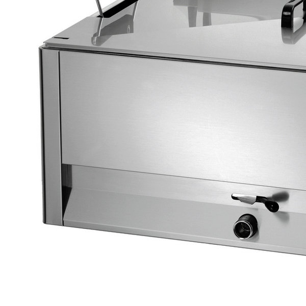 Deegwaren-/Visfriteuse | SERIE BF | Elektrisch | 30L | 50°C/190°C | 15kW (400V) | Aftapkraan | 660x650x410(h)mm