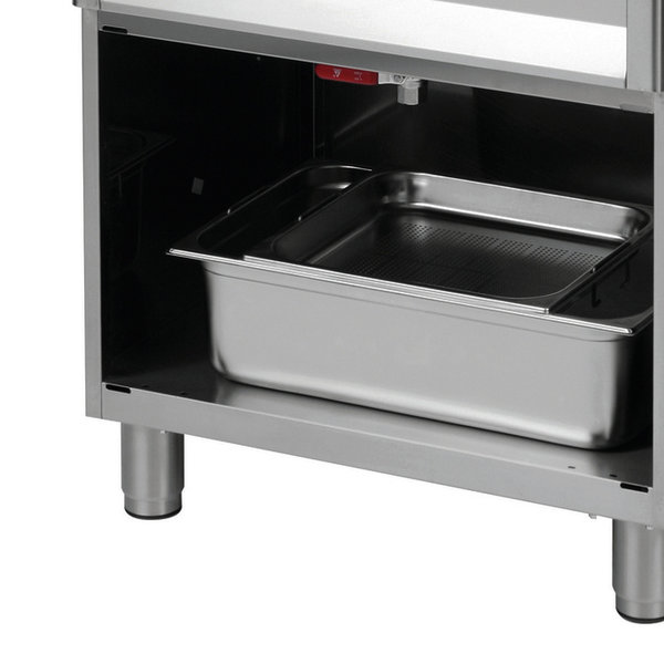 Deegwaren-/Visfriteuse | SERIE BF | Elektrisch | 30L | 50°C/190°C | 15kW (400V) | Aftapkraan | 660x650x980(h)mm