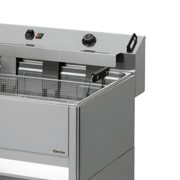 Deegwaren-/Visfriteuse | SERIE BF | Elektrisch | 30L | 50°C/190°C | 15kW (400V) | Aftapkraan | 660x650x980(h)mm
