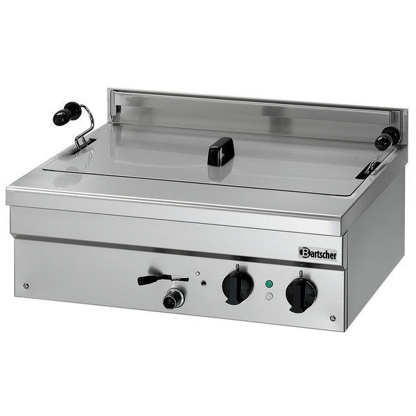 Deegwaren-/Visfriteuse | SERIE BF | Elektrisch | 21L | 140°C/190°C | 6.8kW (400V) | Aftapkraan | 700x590x320(h)mm