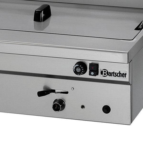 Deegwaren-/Visfriteuse | SERIE BF | Gas | 20L | 120°C/190°C | 14kW | Piëzo Ontsteking | Aftapkraan | 700x585x390(h)mm