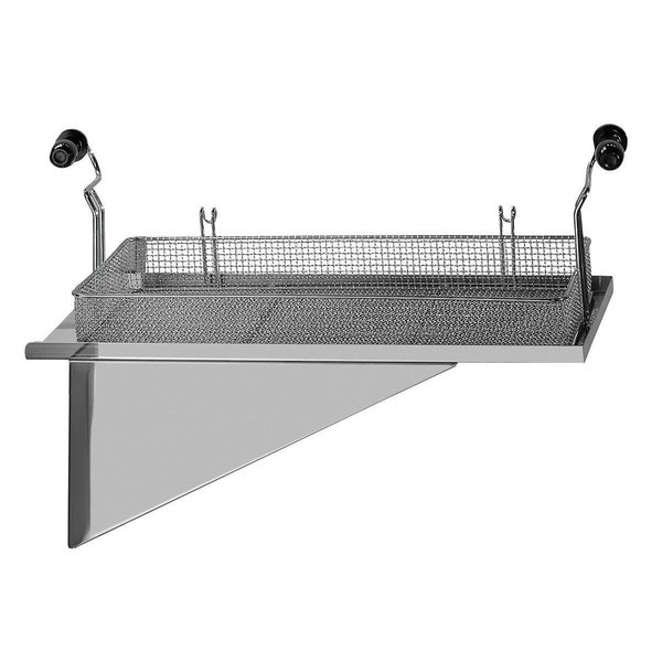 Afdruippaneel | Bartscher Friteuse BAR-101413 | 390x1125x250(h)mm