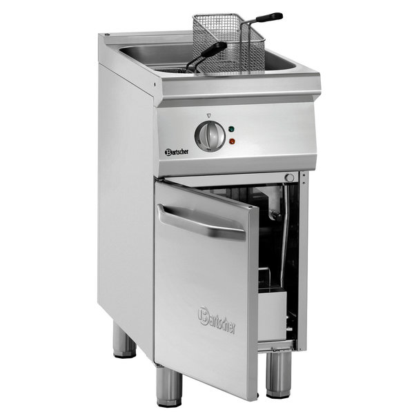 Friteuse | SERIE 700 | Elektrisch | 15L | 100°C/190°C | 15kW (400V) | Aftapkraan | 400x700x850(h)mm
