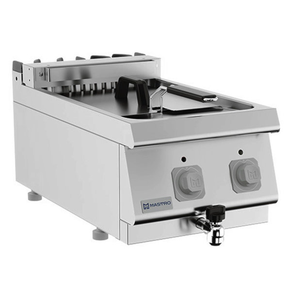 Friteuse | 700 LINE | Elektrisch | 10L | 100°C/185°C | 7.5kW (400V) | Aftapkraan | 400x730x300(h)mm