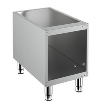 Mastro Onderstel | Mastro 700  LINE | RVS | Open Kast | 400x700x600(h)mm 