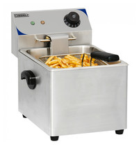 Casselin Friteuse | Elektrisch | 4L | 60°C/190°C | 2kW (230V) | 220x400x315(h)mm