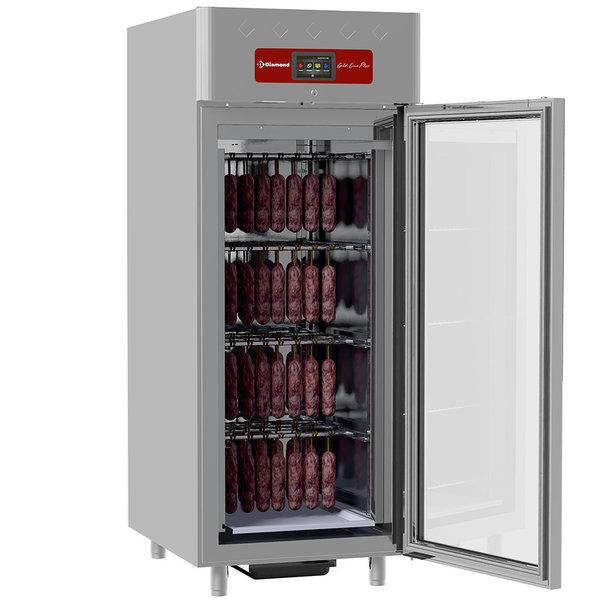 Rijpingskast | Voor Fijnkost | 850L | 20x GN 2/1 | RVS + Glazen Deur | -3°C/+35°C | Geventileerd | 790x1095x2025(h)mm
