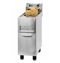 Casselin Friteuse | Elektrisch | 13L | 50°C/190°C | 9.9kW (400V) | Aftapkraan | 330x600x860(h)mm