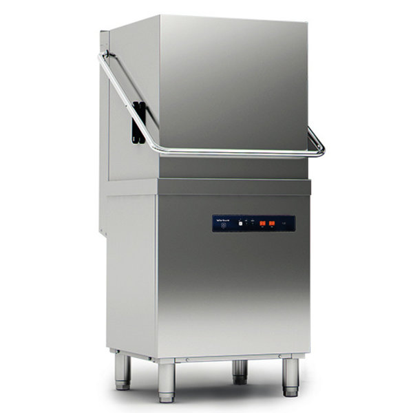 Doorschuifvaatwasser | Mand 500x500 | 400V | Afvoerpomp | Zeeppomp | Naglanspomp | 630x750x1465(h)mm