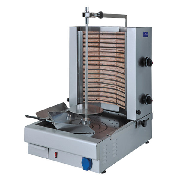 Gyros-/Dönergrill | Elektrisch (2 Hittezones) | 6.4kW | 480x540x880(h)mm