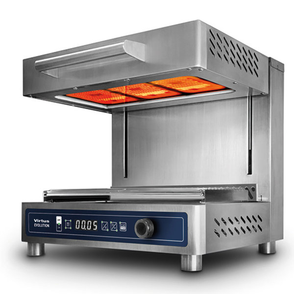 Salamander "Ultra-Rapid" | Elektrisch | Lift | RVS | 4.5kW | 400V | 600x593x538(h)mm