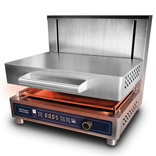 Salamander "Ultra-Rapid" | Elektrisch | Lift | RVS | 4.5kW | 400V | 600x593x538(h)mm