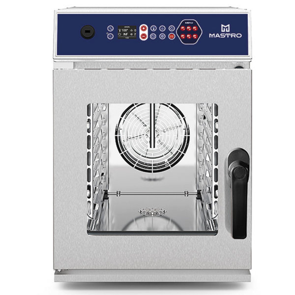 Combi-steamer | Elektrisch | 6x GN 1/1 | Auto. Reiniging | 6.5kW | 400V | 532x913x748(h)mm