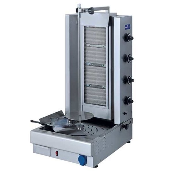 Gyros-/Dönergrill | Gas (4 Hittezones) | 15.3kW | 480x630x1195(h)mm