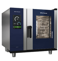 Virtus Combi-steamer | Elektrisch | 6x GN 1/1 | Incl. Boiler | Auto. Reiniging | 11.1kW | 400V | 898x867x846(h)mm