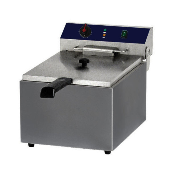 Friteuse | Elektrisch | 6L | 50°C/180°C | 3kW (230V) | 290x440x290(h)mm