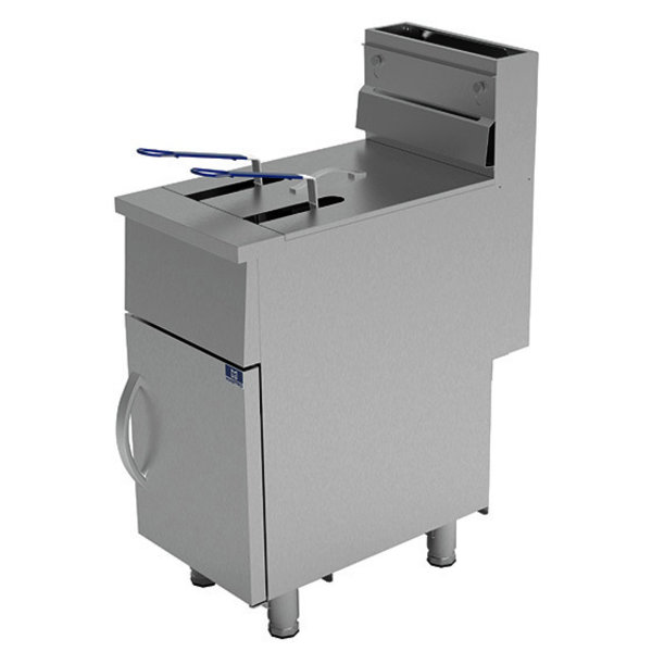 Friteuse | Gas | 21L | 30°C/190°C | 24kW | Aftapkraan | 400x870x850(h)mm