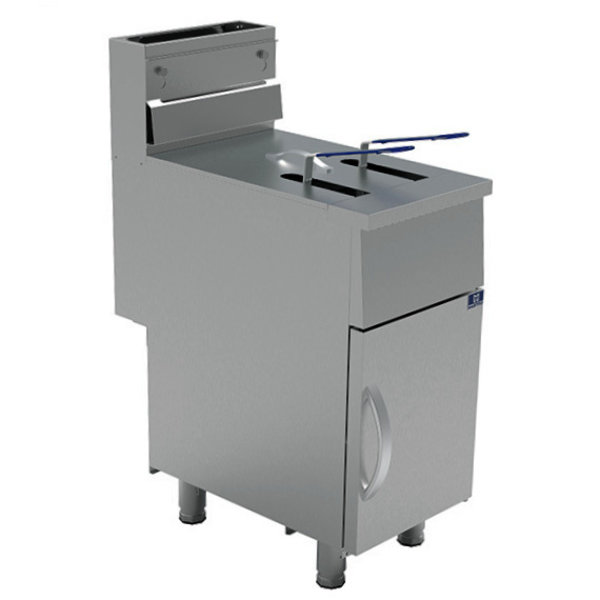 Friteuse | Gas | 21L | 30°C/190°C | 24kW | Aftapkraan | 400x870x850(h)mm