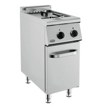 CombiSteel Friteuse | BASE 700 | Elektrisch | 10L | 0°C/180°C | 9kW (400V) | Aftapkraan | 400x700x900(h)mm 