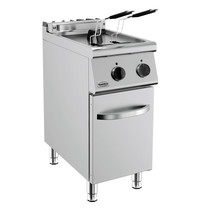 CombiSteel Friteuse | BASE 700 | Elektrisch | 18L | 0°C/180°C | 14kW (400V) | Aftapkraan | 400x700x900(h)mm 